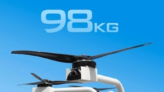 240150 220KG aandrijving elektrische borstelloze motor voor grote drone multi rotor zware lift drone